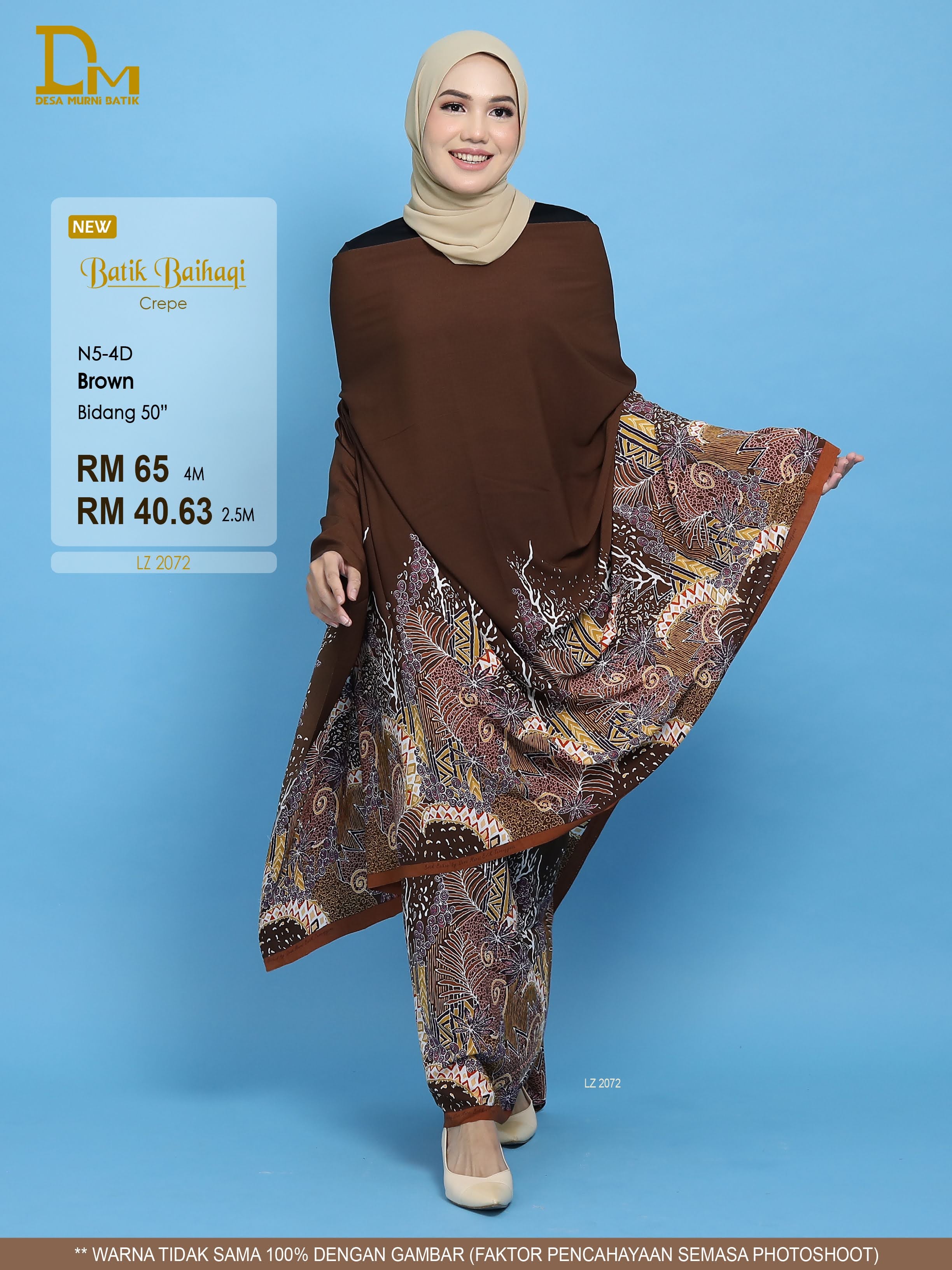 BAIHAQI N 5-4 BROWN