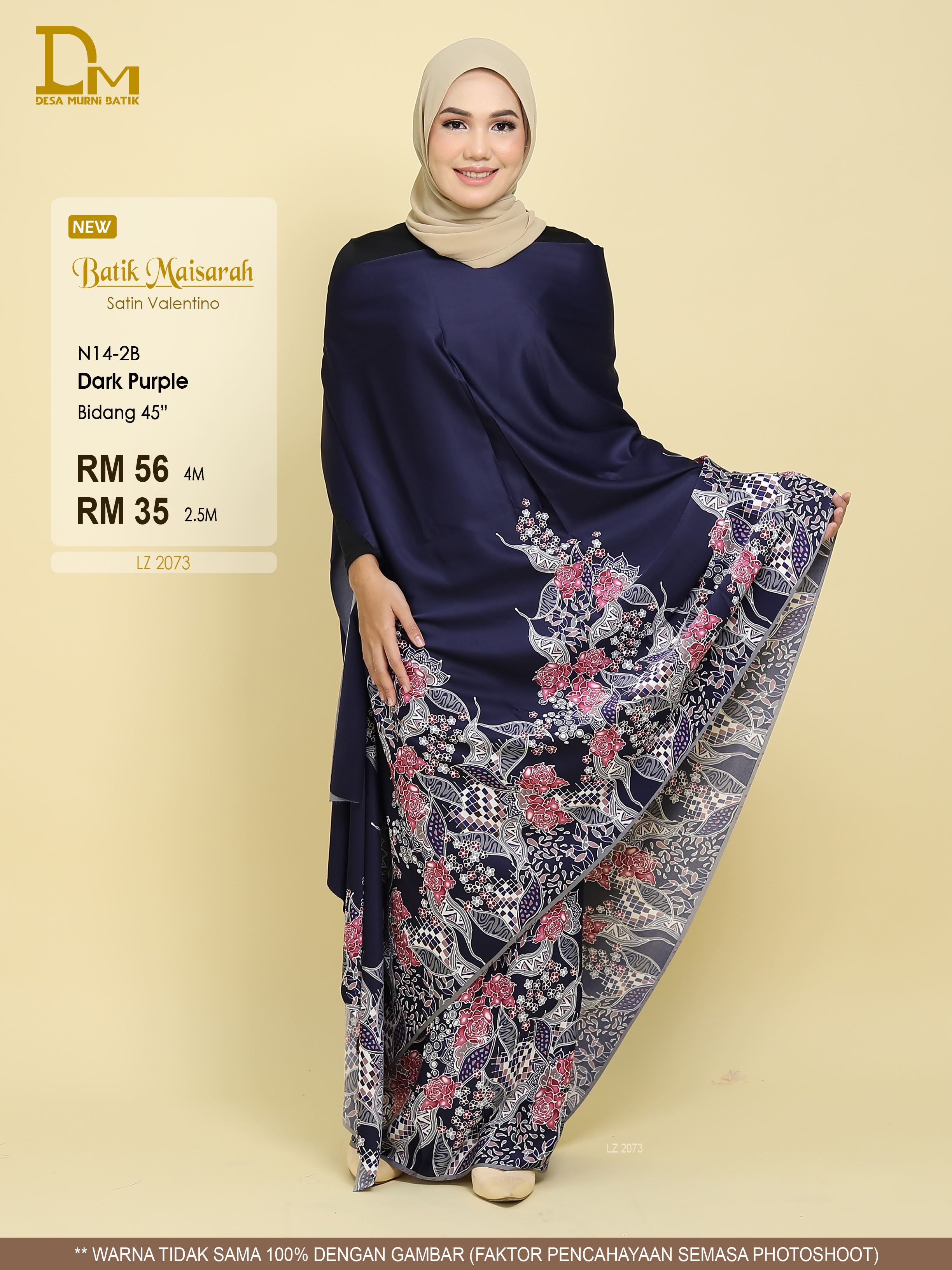 MAISARAH N 14-2 DUSTY PURPLE