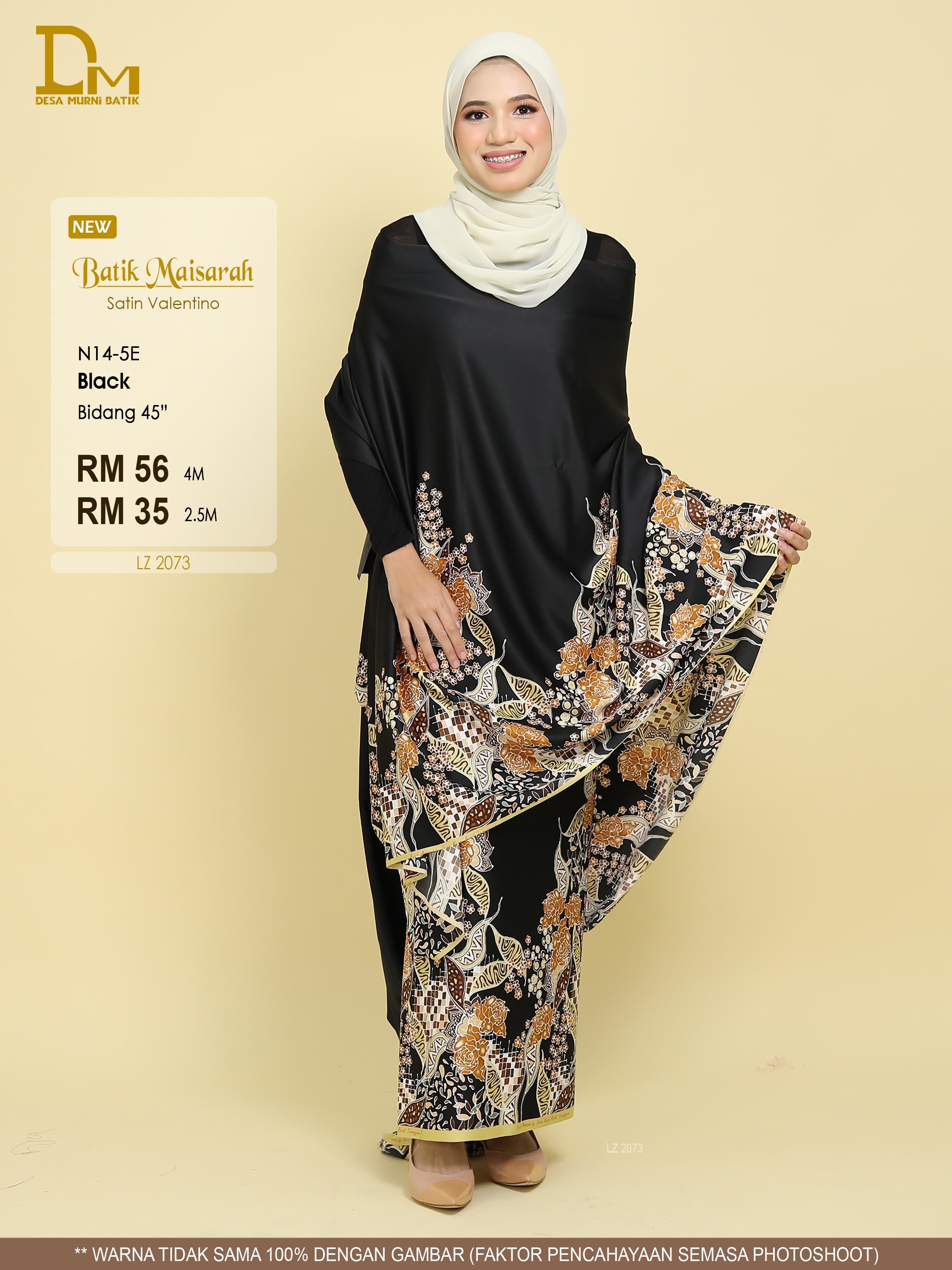MAISARAH N 14-5 BLACK