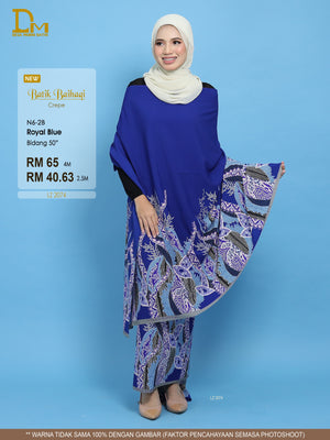 BAIHAQI N 6-2 ROYAL BLUE