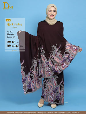 BAIHAQI N 6-3 MAROON