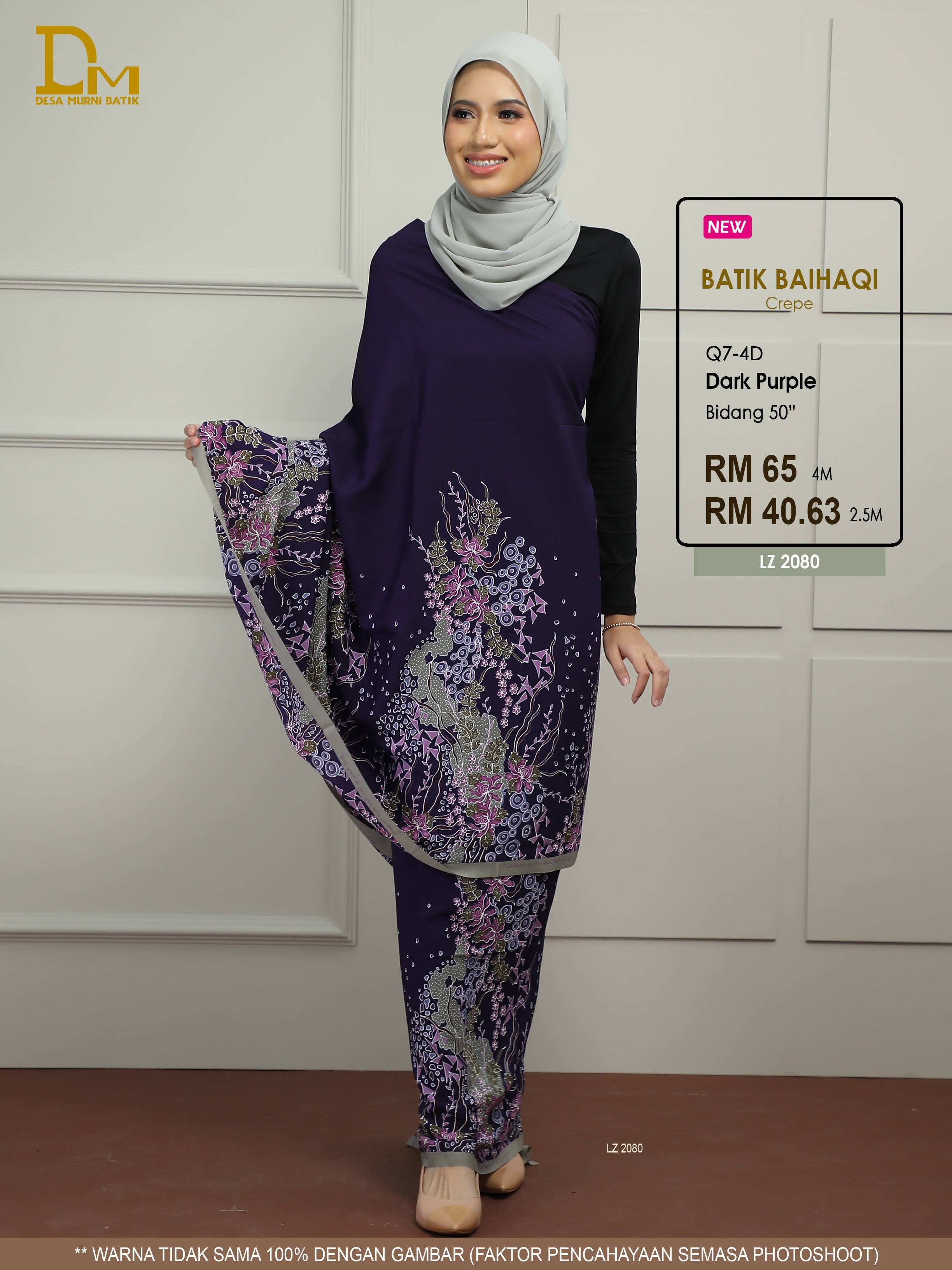 BAIHAQI 1.0 Q 7-4 DARK PURPLE