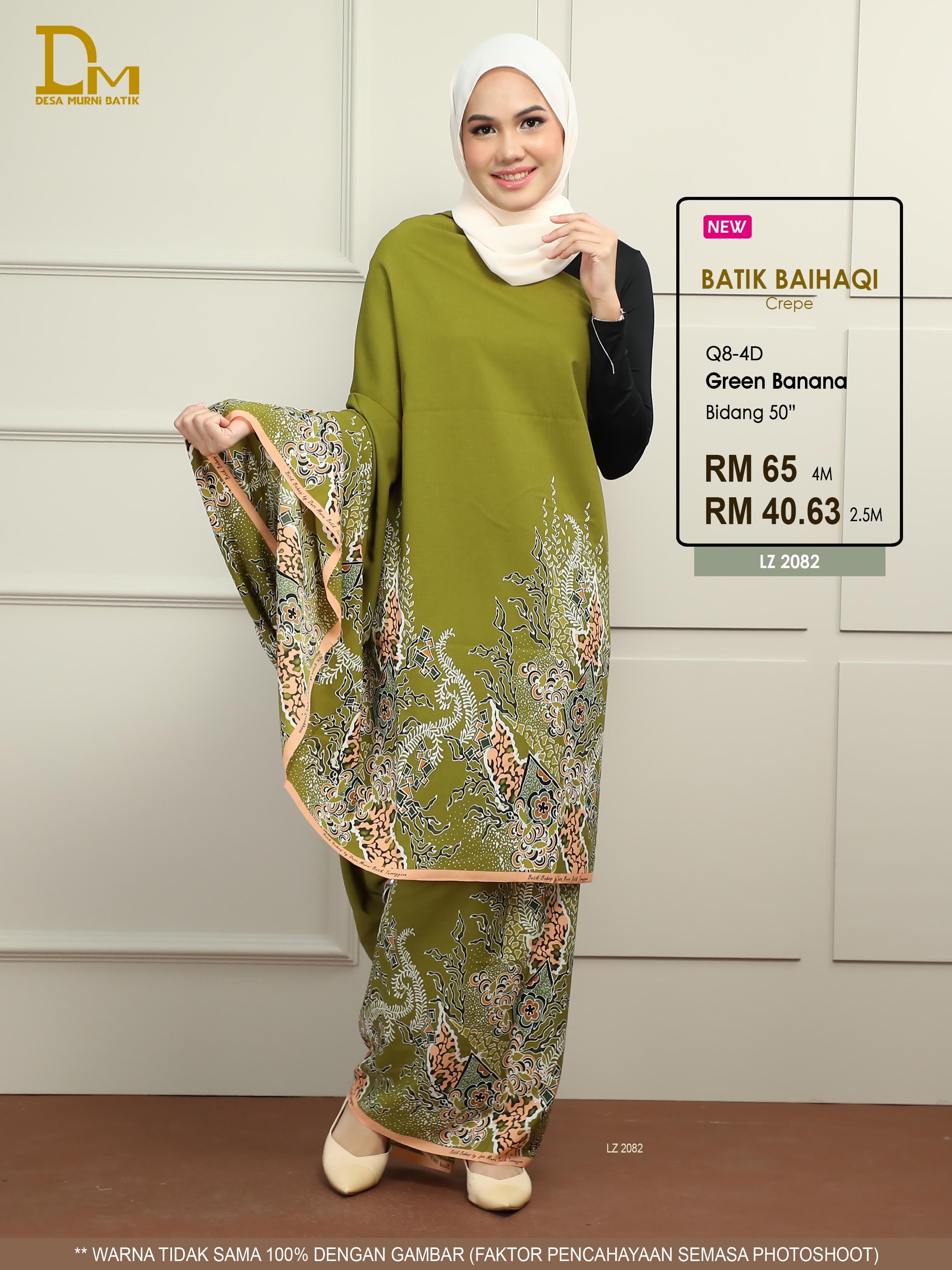 BAIHAQI 1.0 Q 8-4 PISANG HIJAU