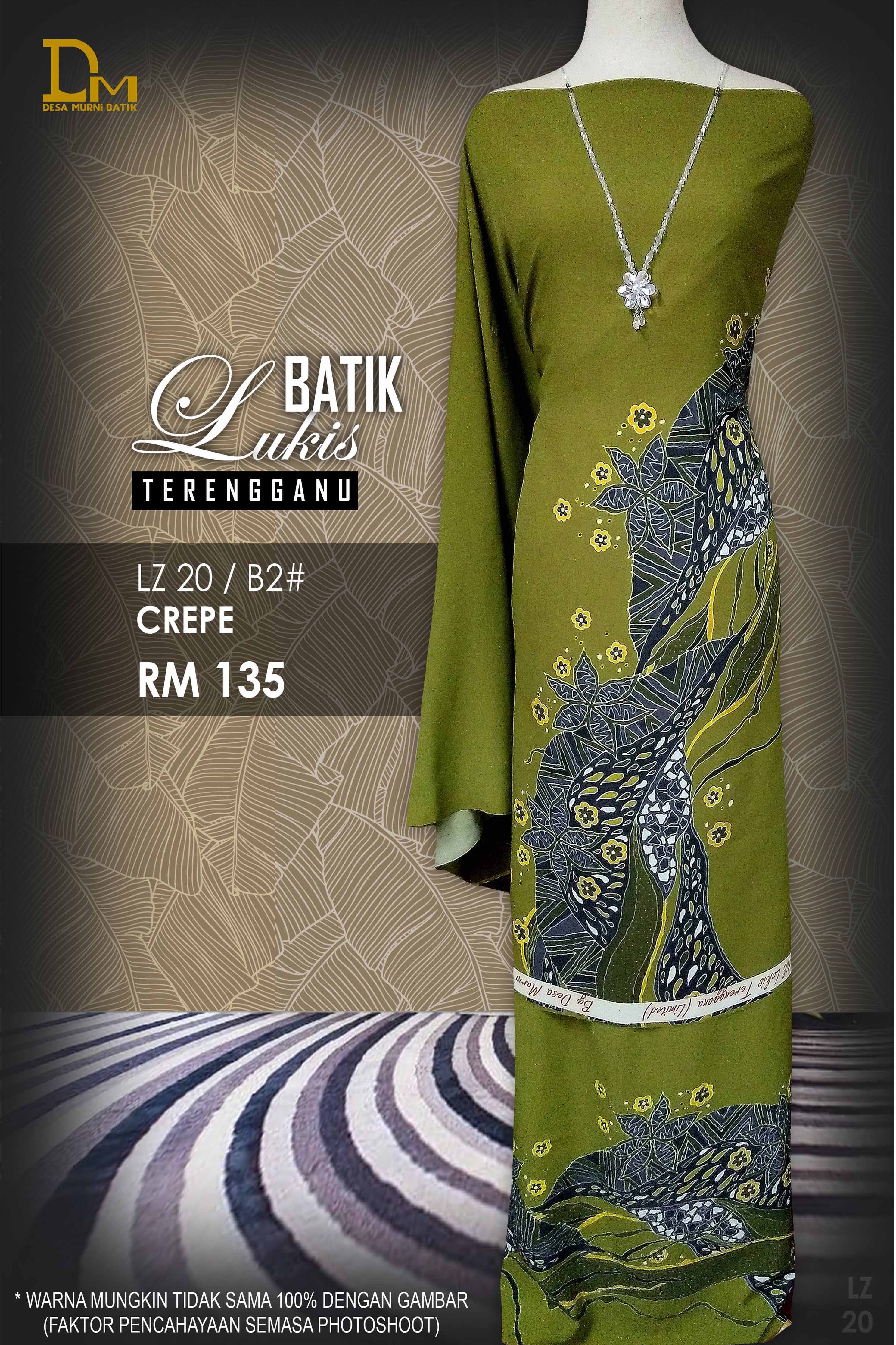 BATIK LUKIS TERENGGANU CREPE LZ 20