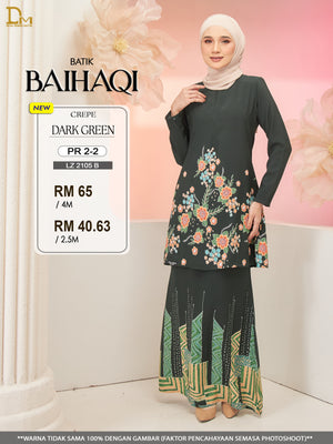 BAIHAQI R 2-2 DARK GREEN
