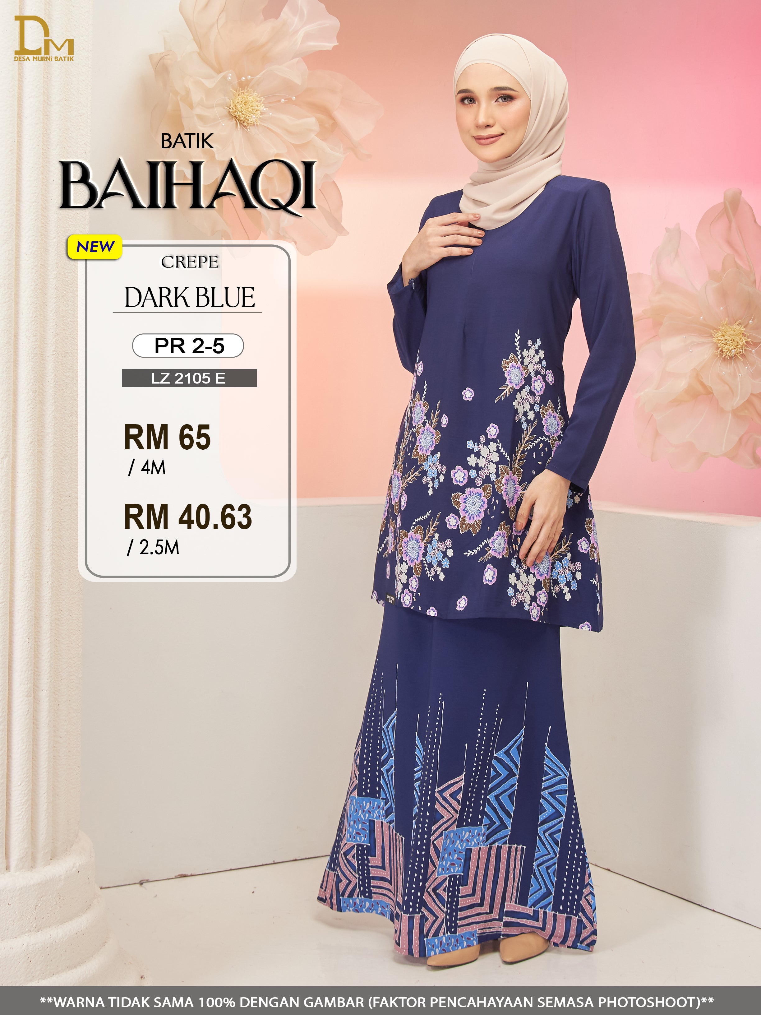 BAIHAQI R 2-5 DARK BLUE