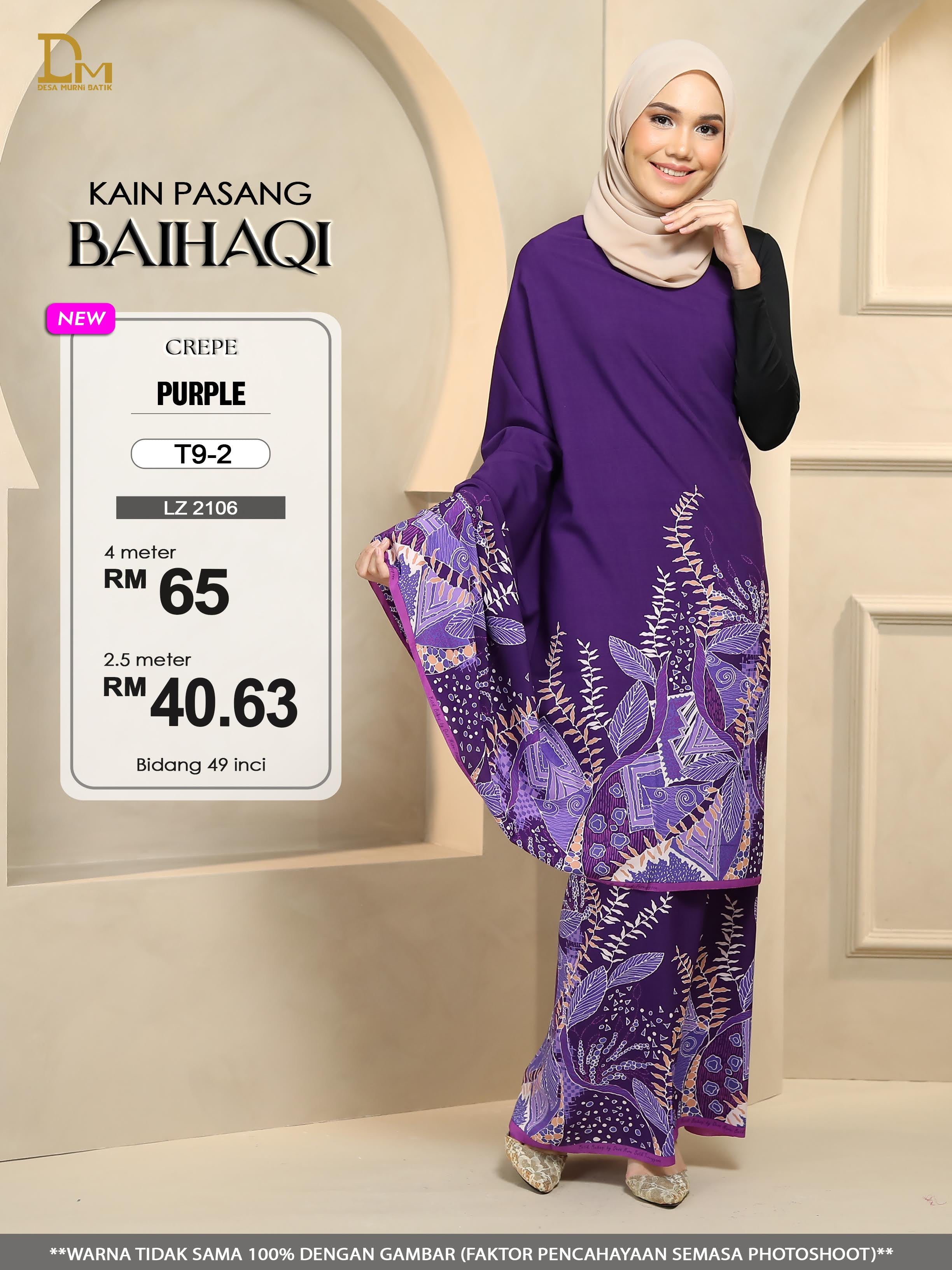 BAIHAQI T 9-2 PURPLE