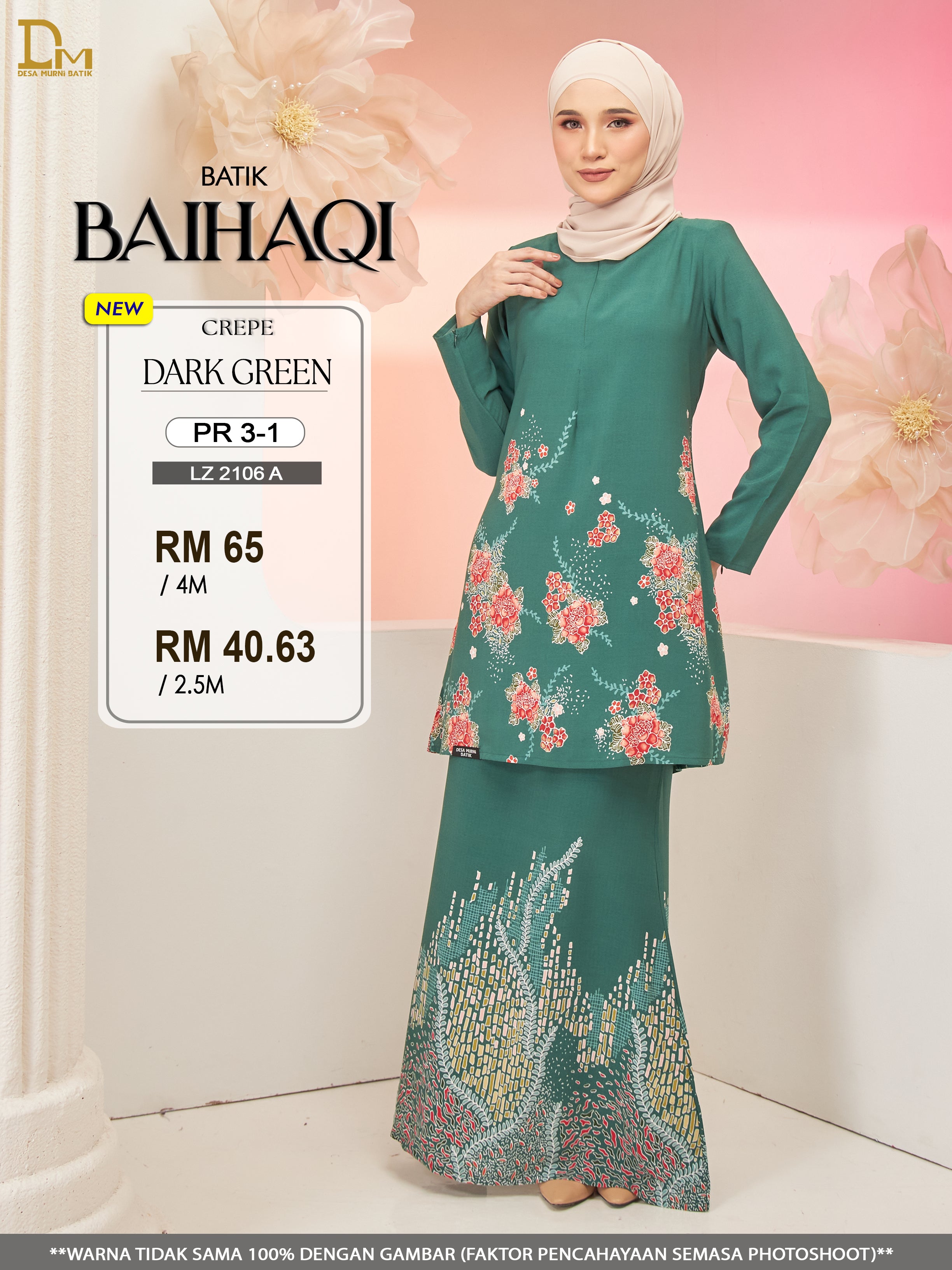 BAIHAQI R 3-1 DARK GREEN