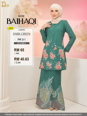 BAIHAQI R 3-1 DARK GREEN