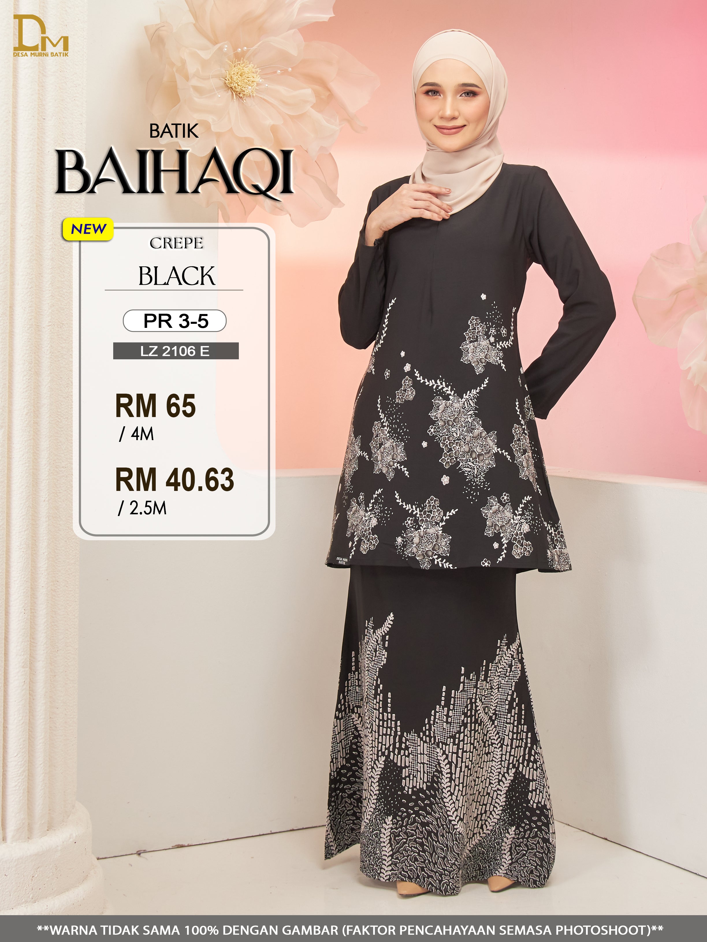 BAIHAQI R 3-5 BLACK