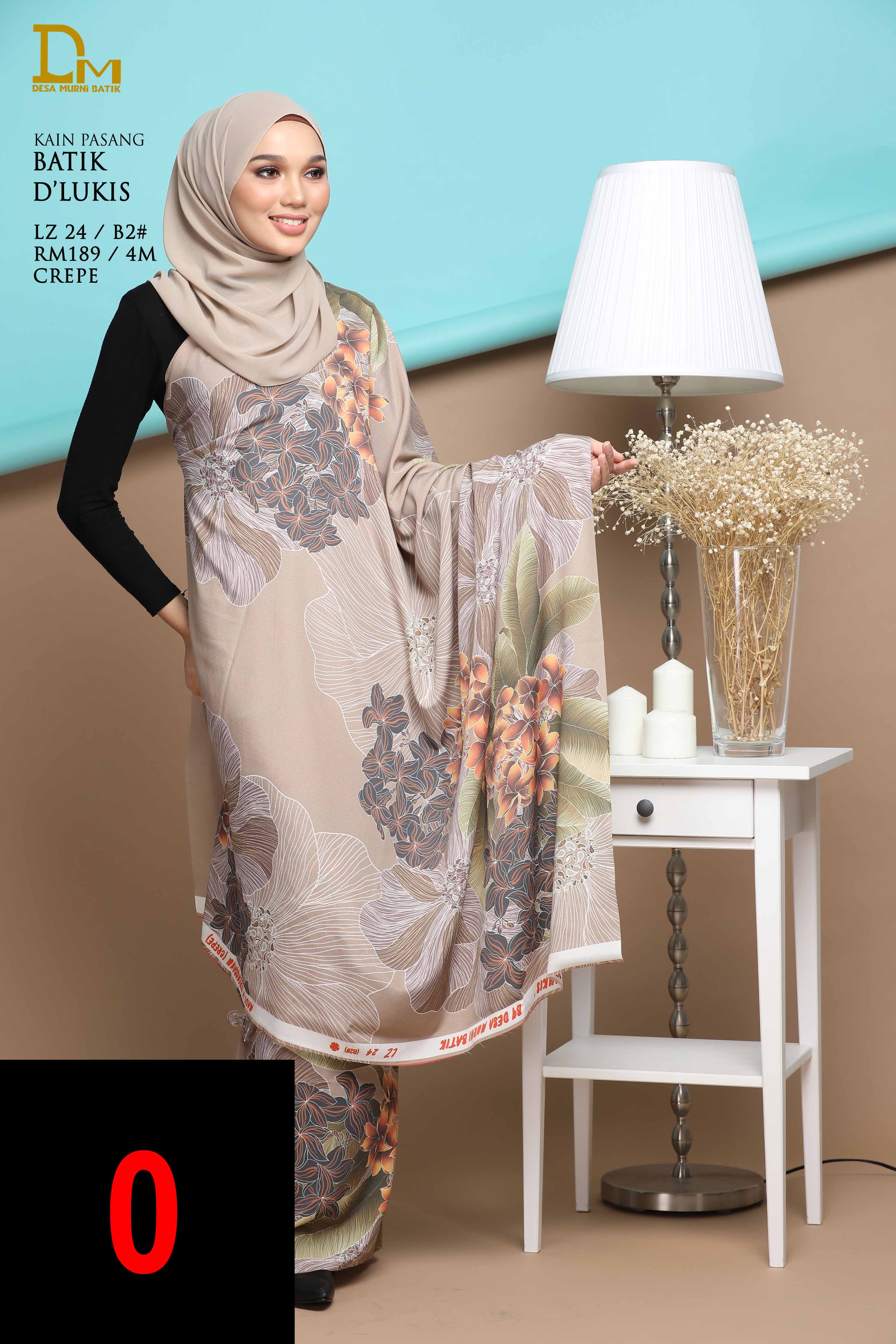 BATIK D' LUKIS LZ 24 CREPE