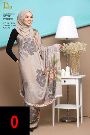 BATIK D' LUKIS LZ 24 CREPE