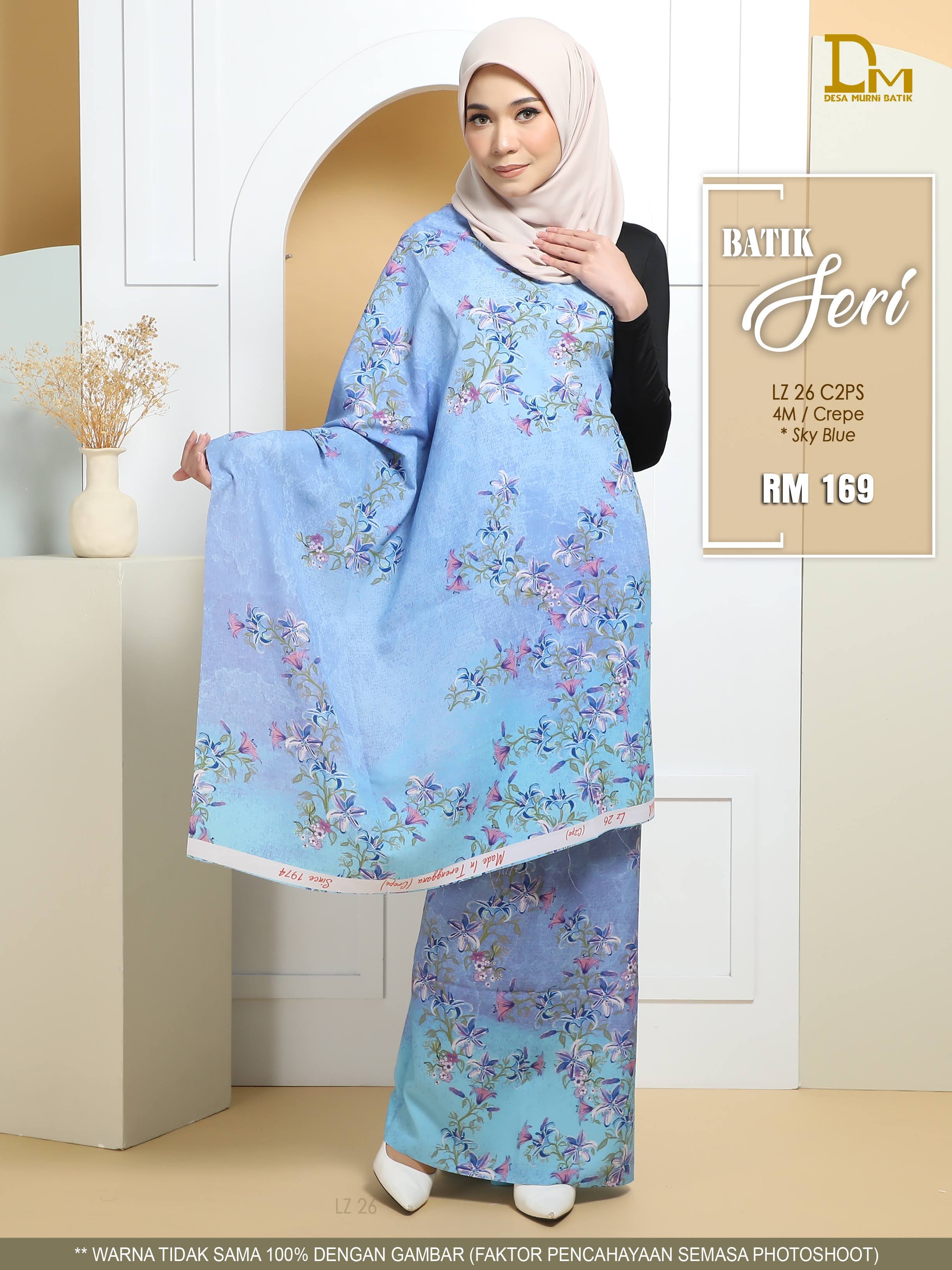 BATIK SERI CREPE LZ 26