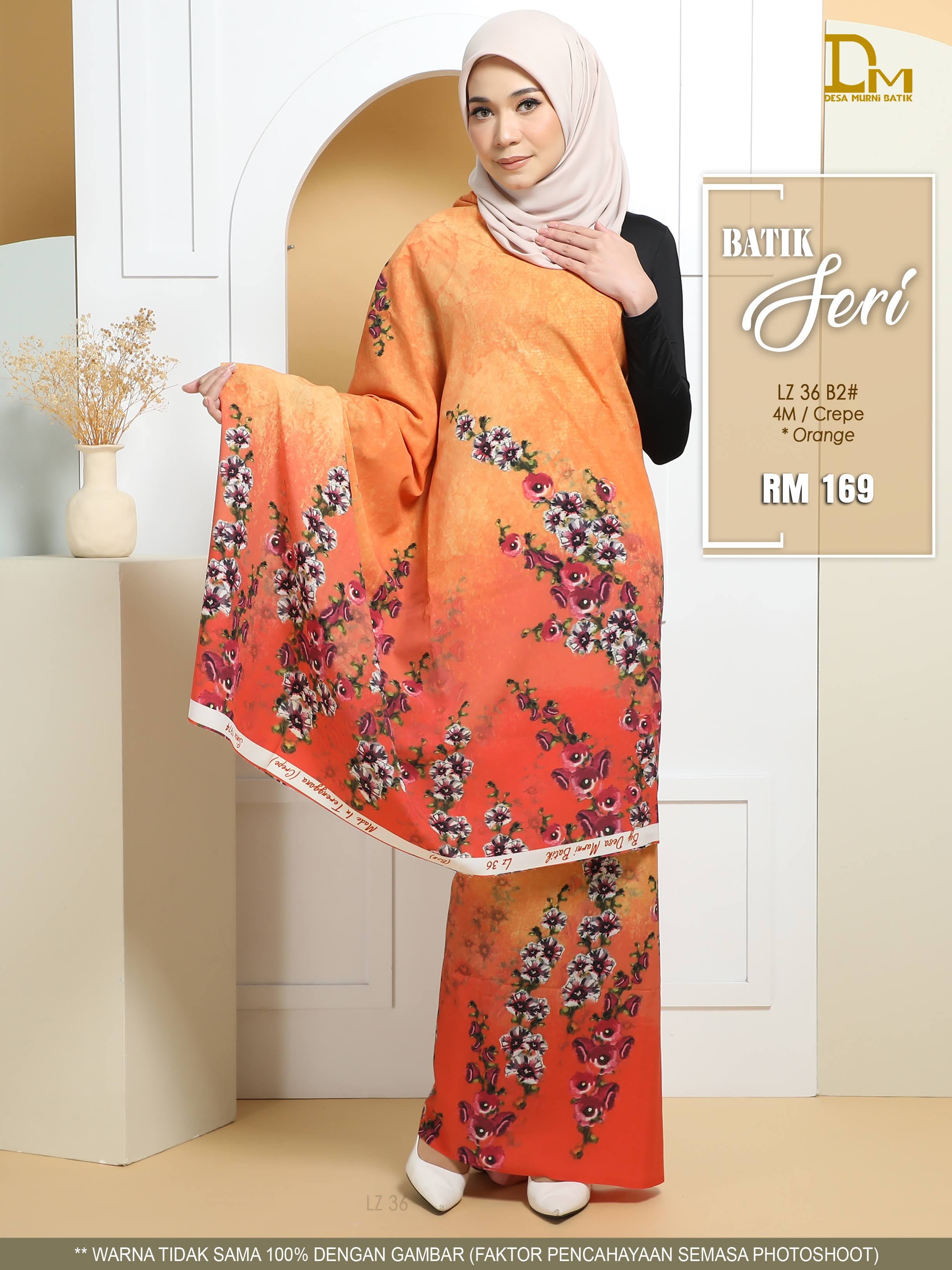 BATIK SERI CREPE LZ 36