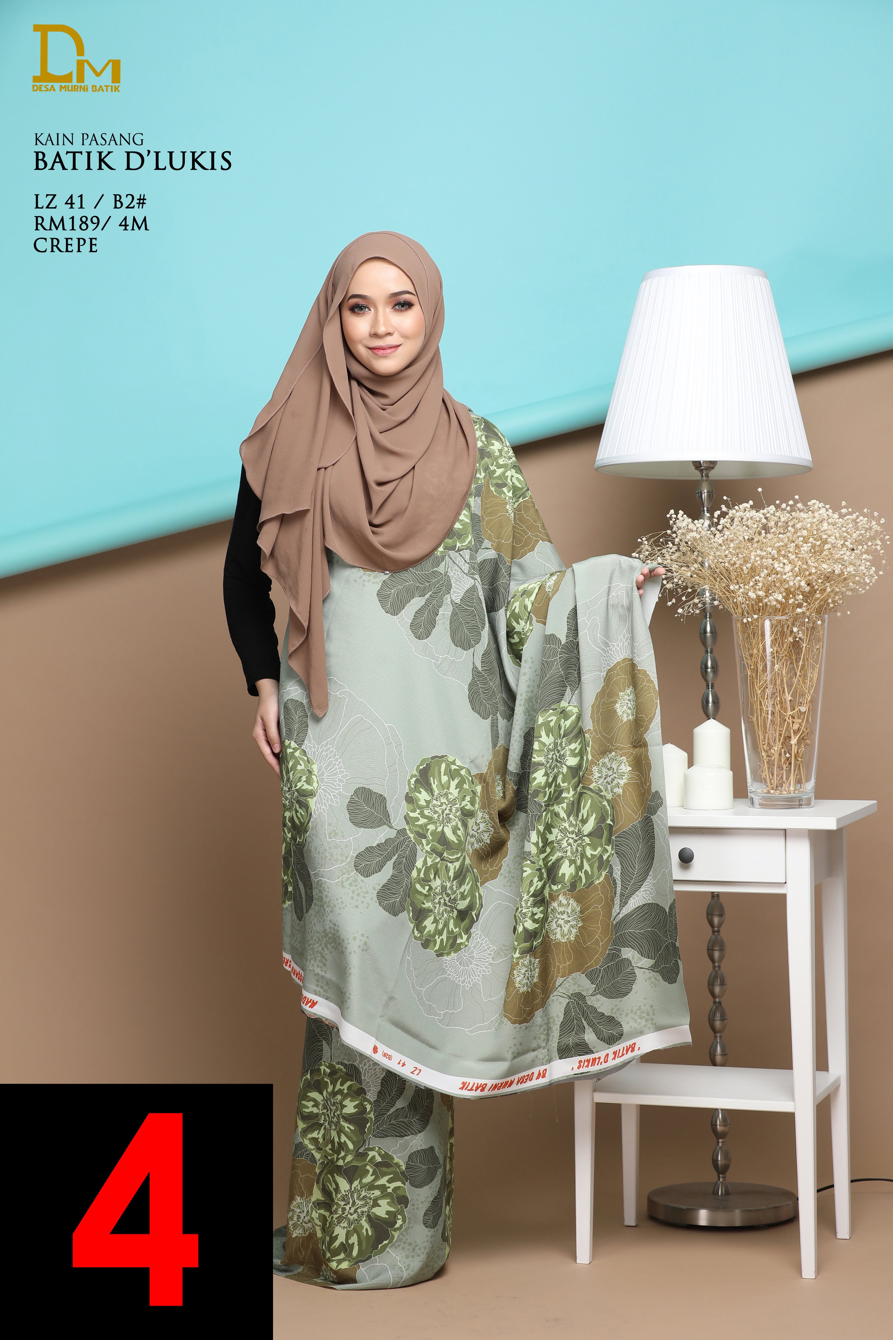 BATIK D' LUKIS LZ 41 CREPE