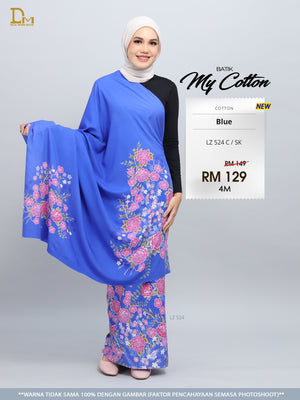 BATIK MY COTTON LZ 524 C / SK BLUE