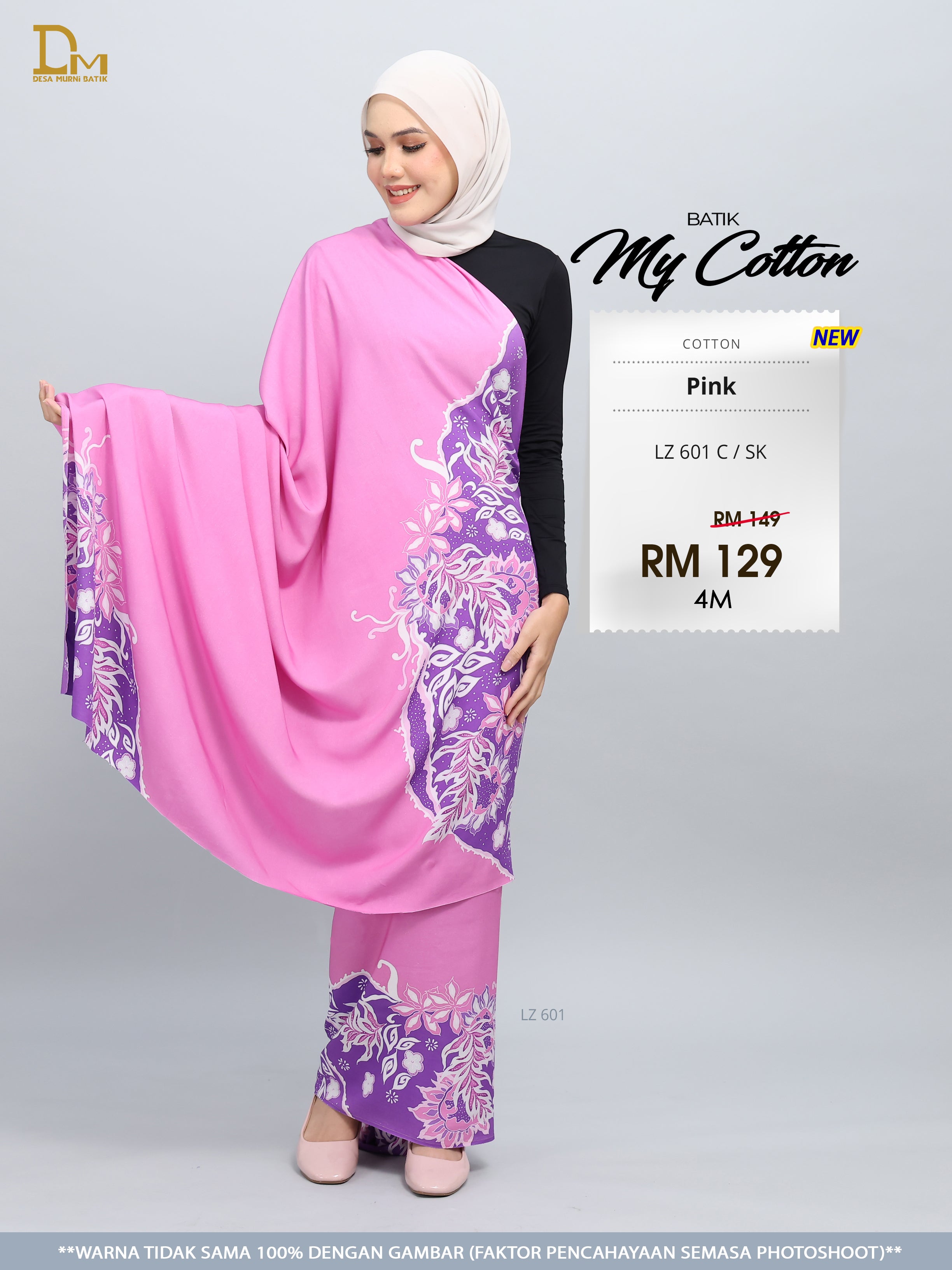 BATIK MY COTTON LZ 601 C / SK PINK