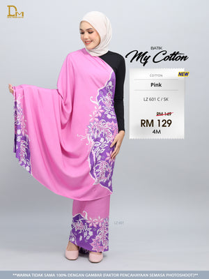BATIK MY COTTON LZ 601 C / SK PINK
