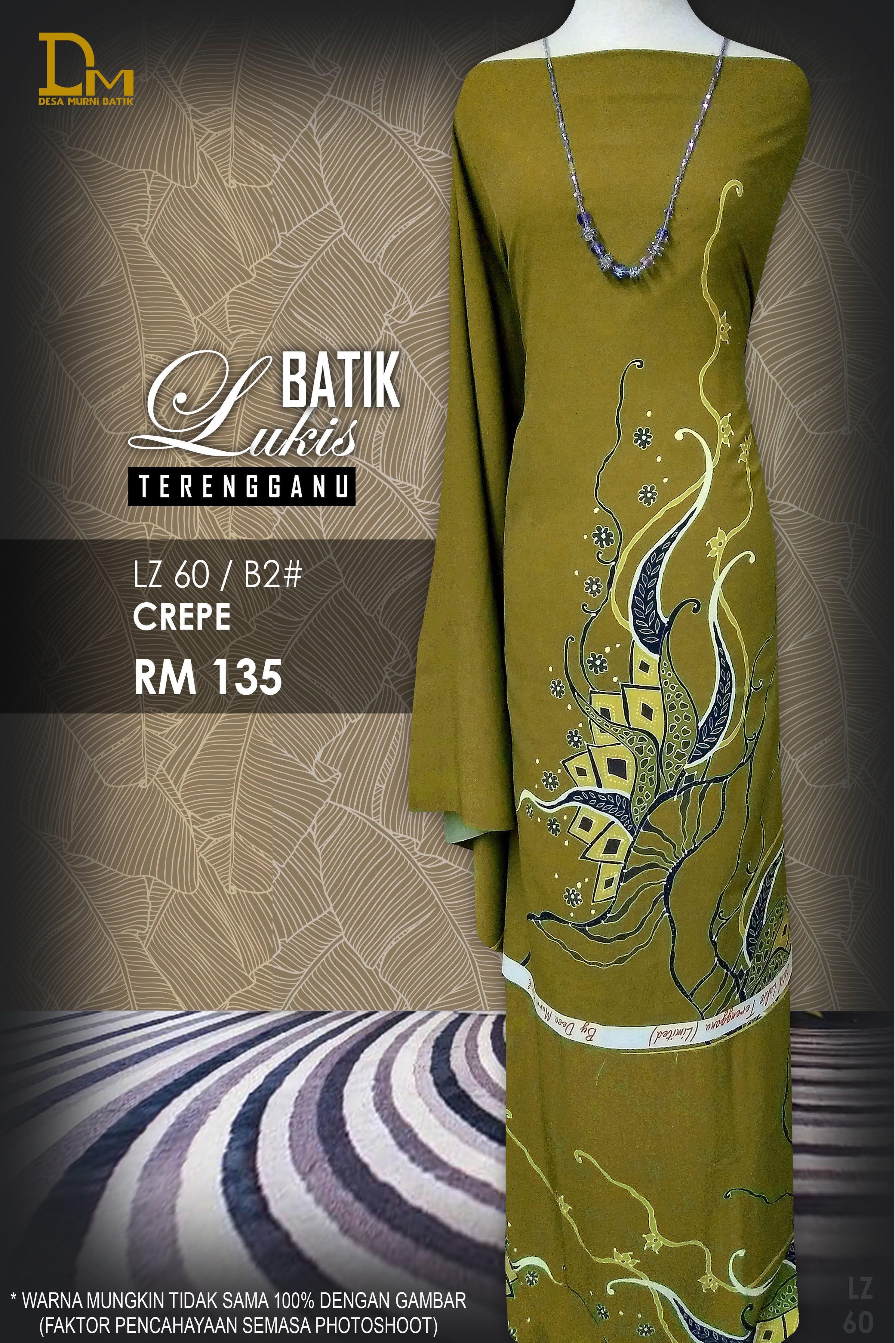 BATIK LUKIS TERENGGANU CREPE LZ 60