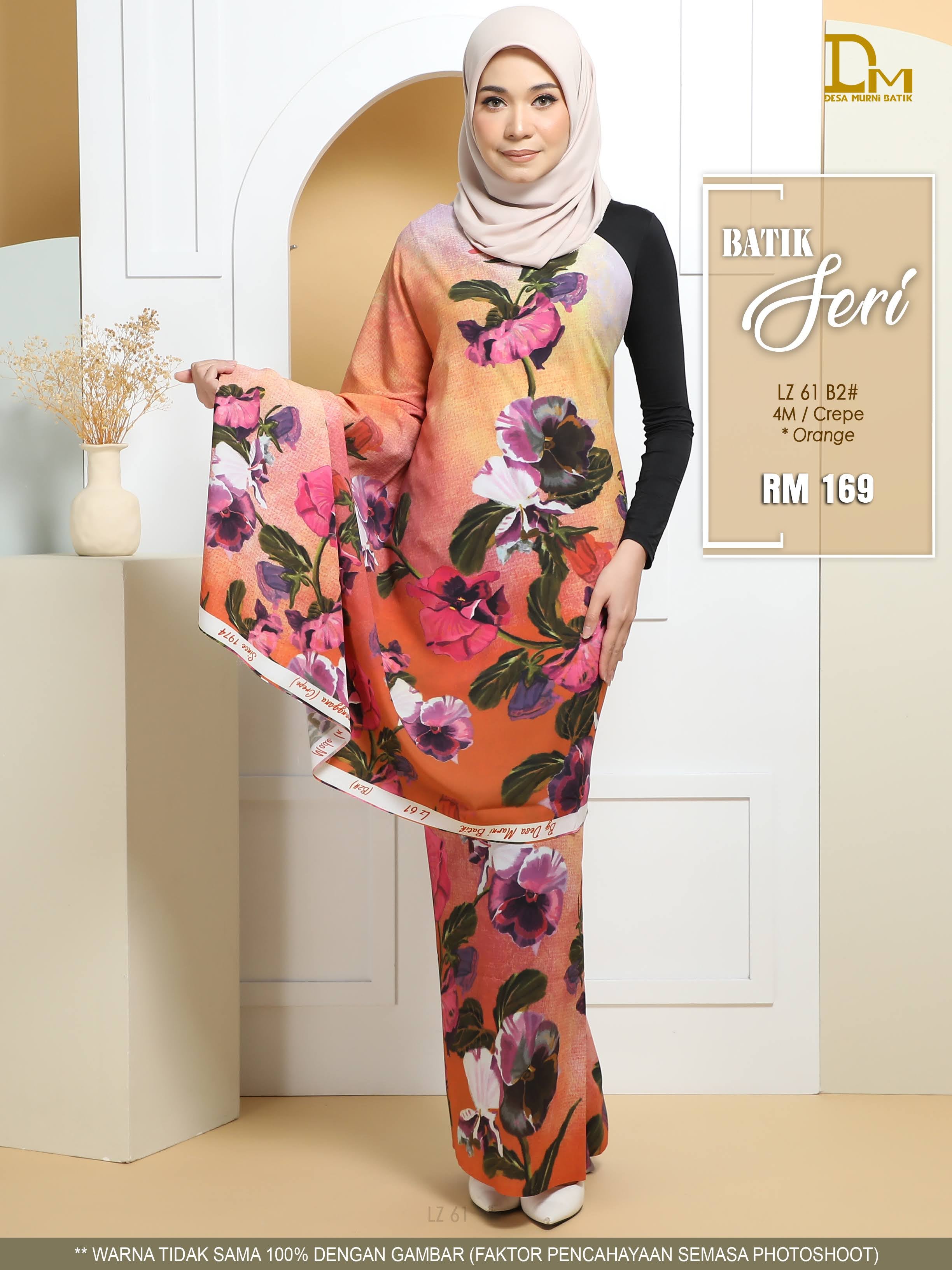 BATIK SERI CREPE LZ 61