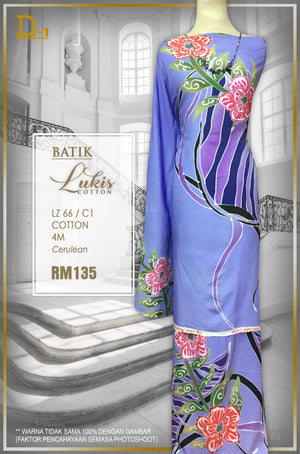 BATIK LUKIS TERENGGANU COTTON LZ 66