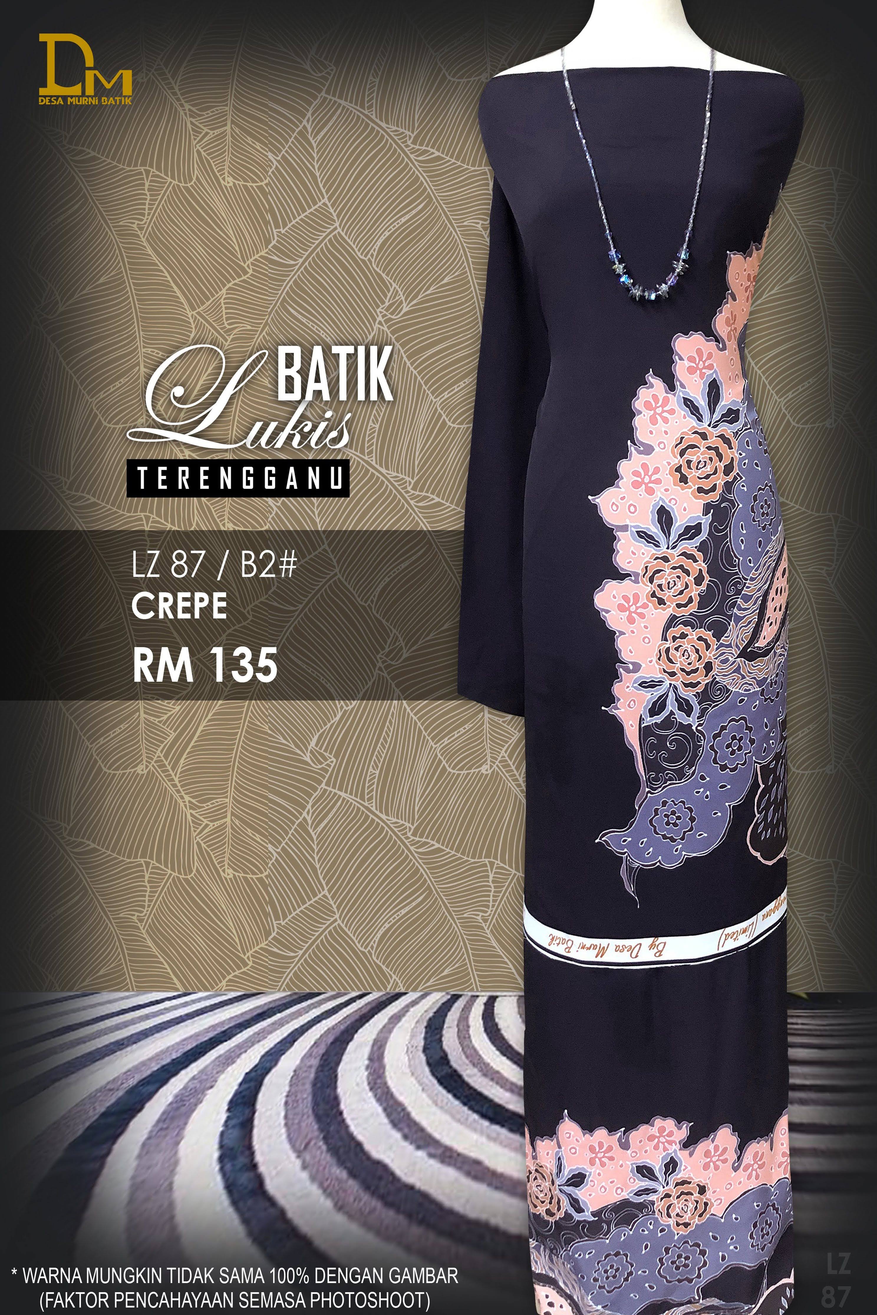 BATIK LUKIS TERENGGANU CREPE LZ 87
