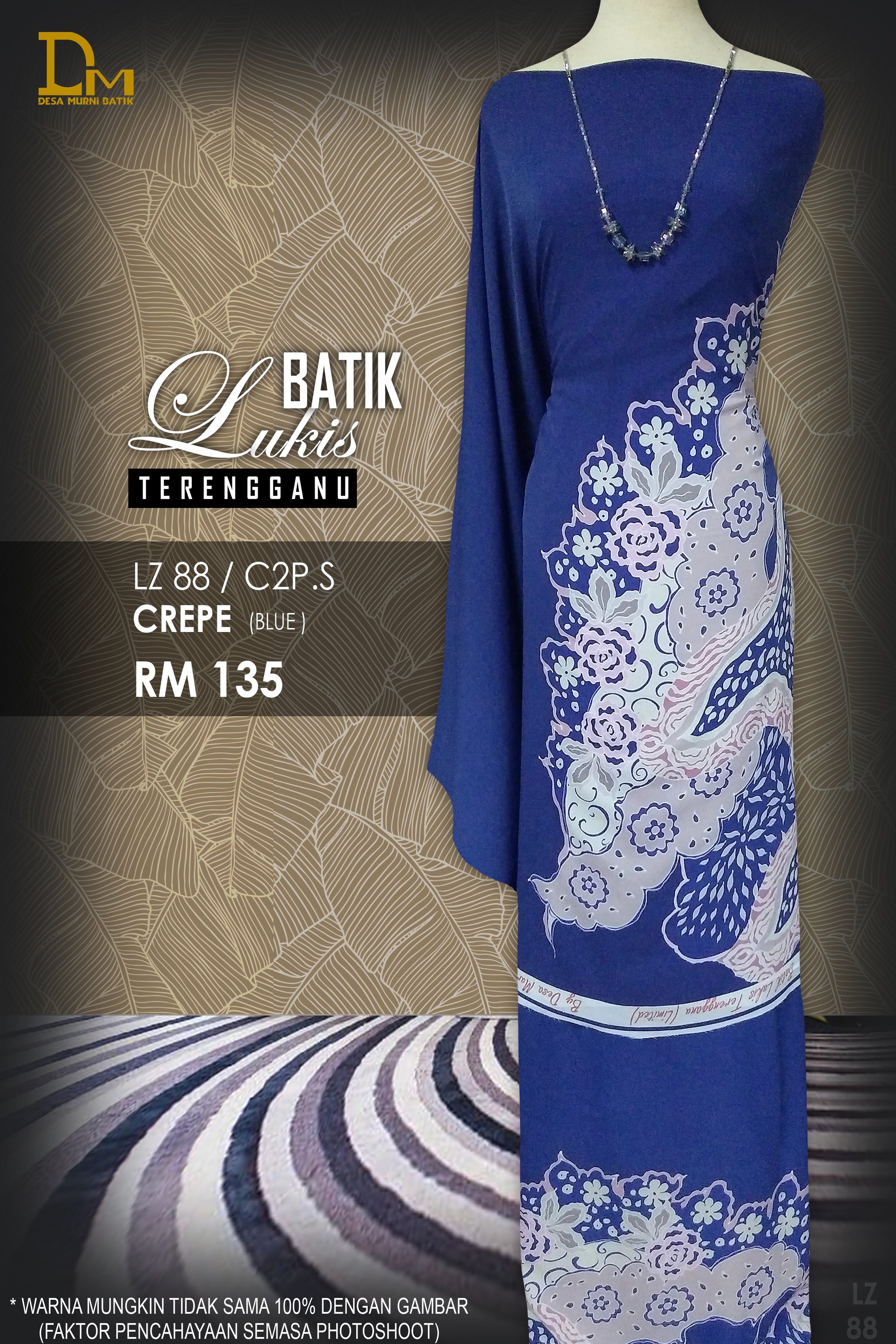 BATIK LUKIS TERENGGANU CREPE LZ 88
