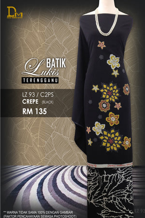 BATIK LUKIS TERENGGANU CREPE LZ 93