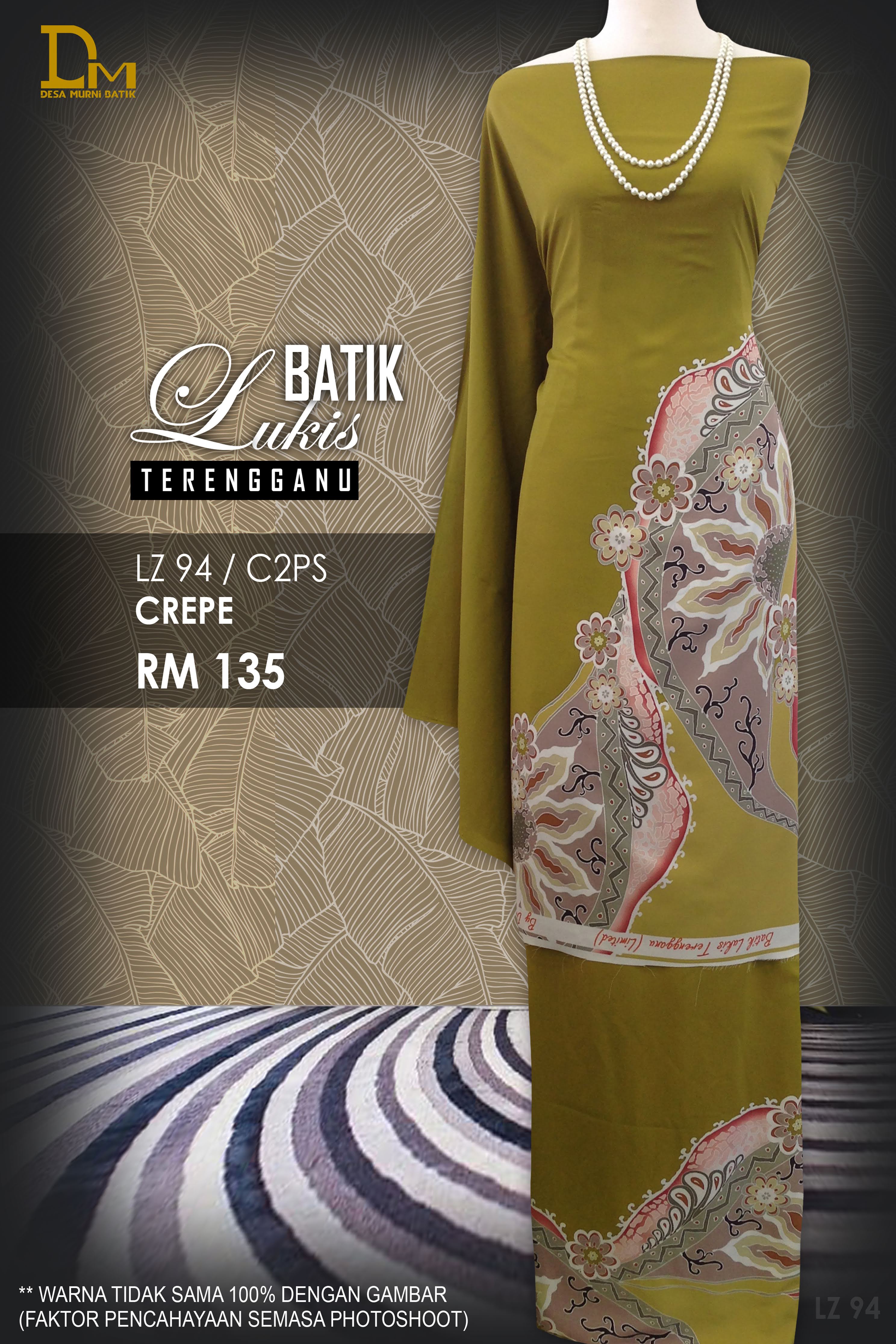 BATIK LUKIS TERENGGANU CREPE LZ 94
