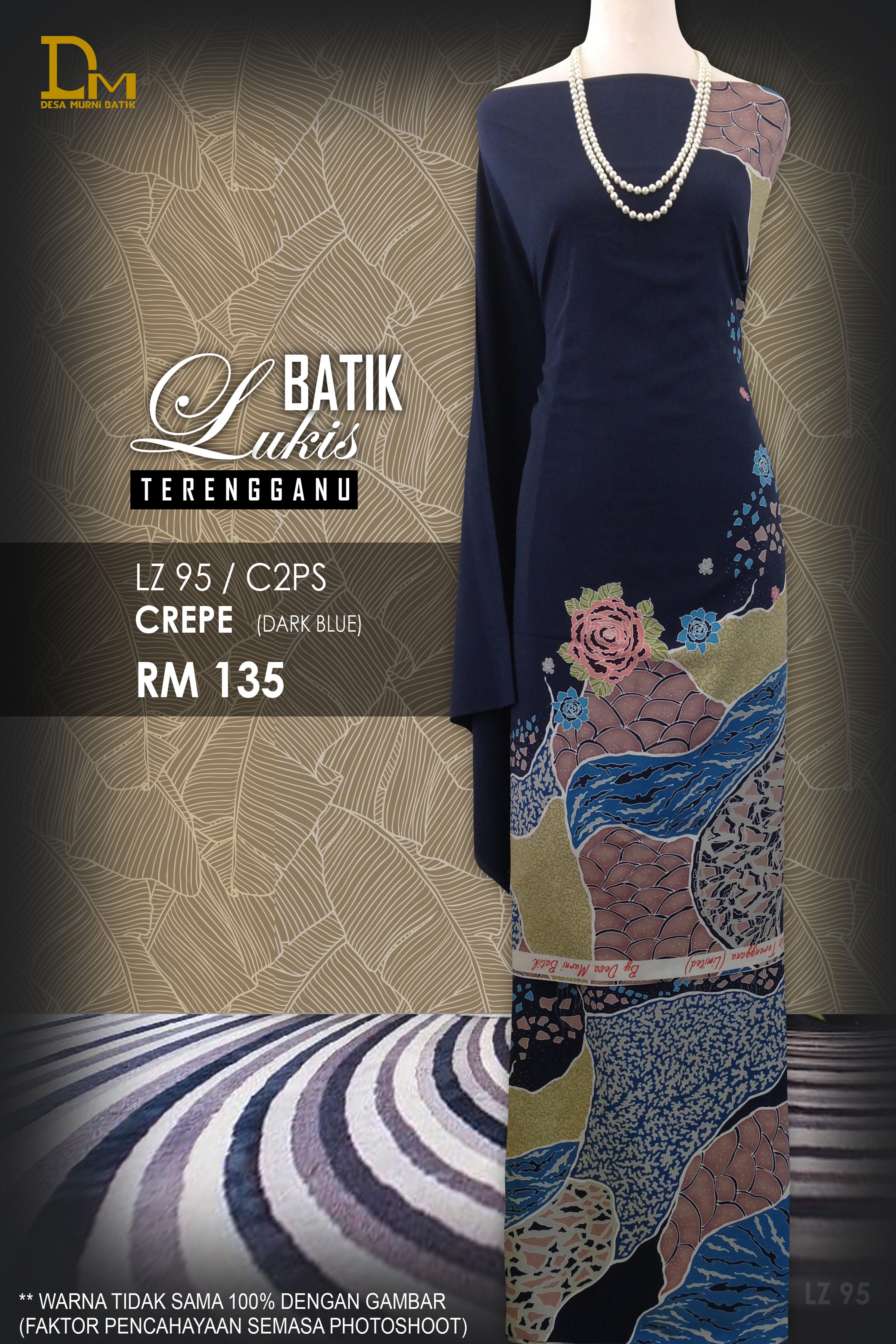 BATIK LUKIS TERENGGANU CREPE LZ 95