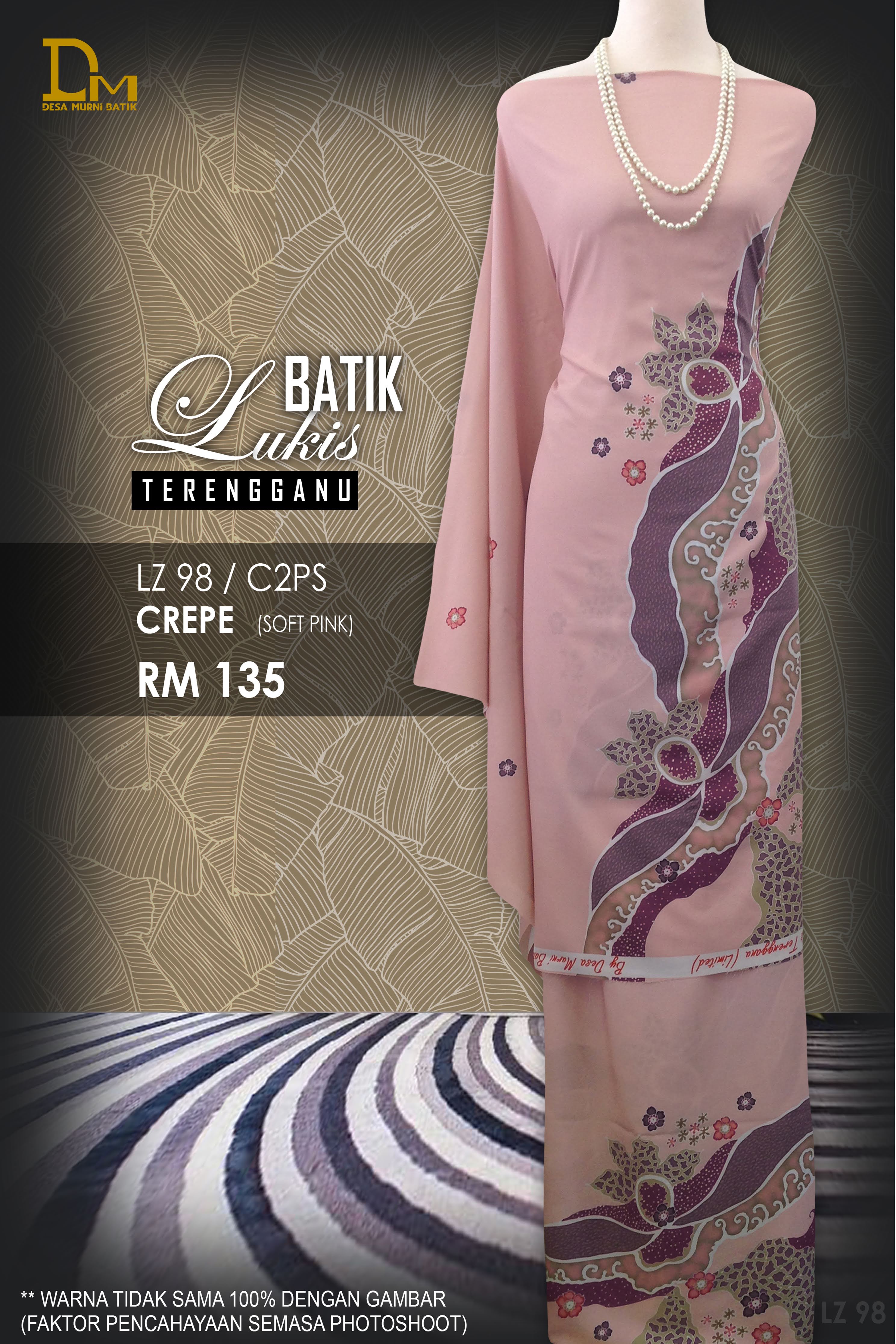 BATIK LUKIS TERENGGANU CREPE LZ 98