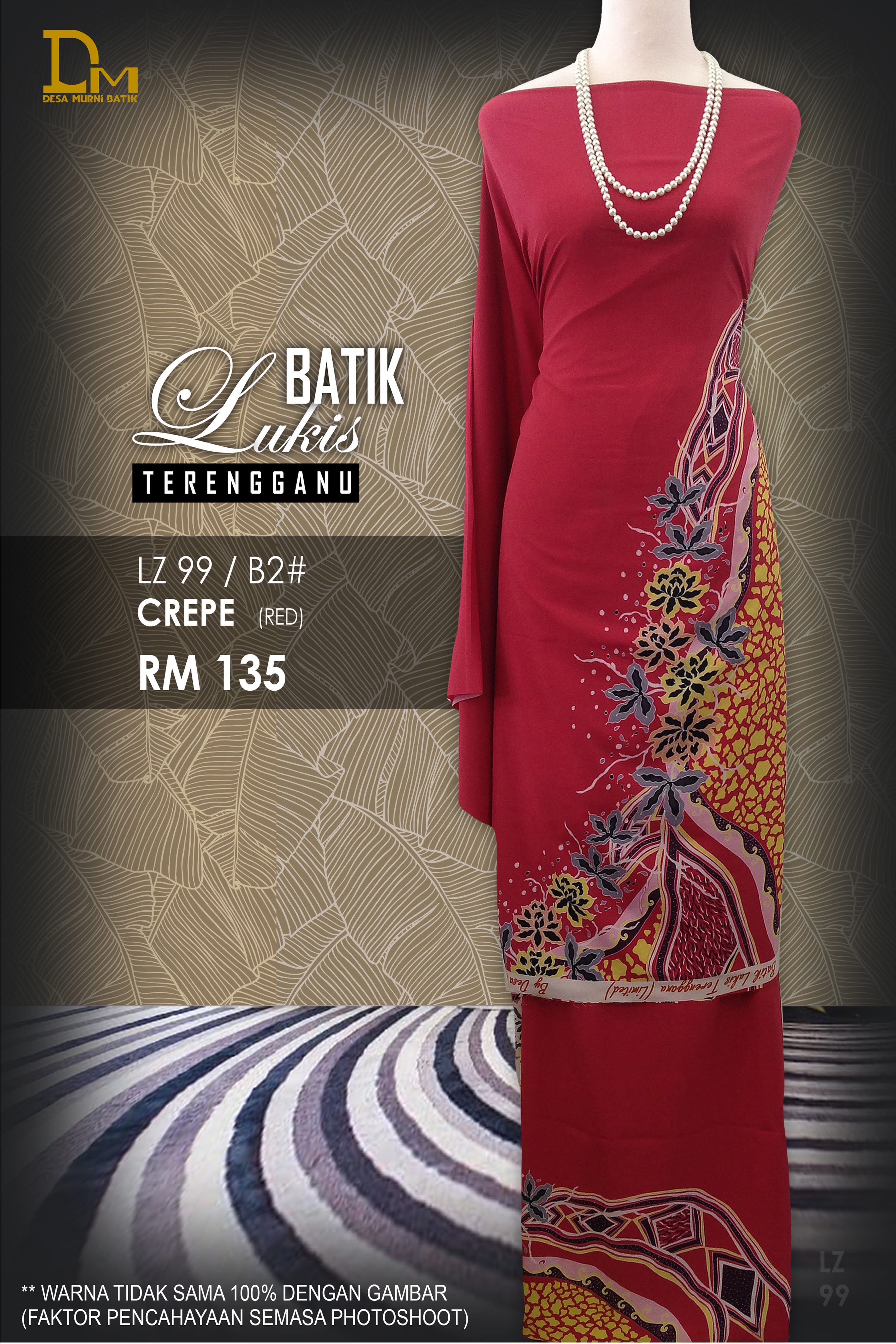 BATIK LUKIS TERENGGANU CREPE LZ 99