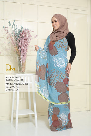 BATIK D LUKIS CREPE SILK MA 5367