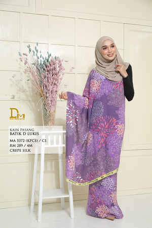 BATIK D LUKIS CREPE SILK MA 5372