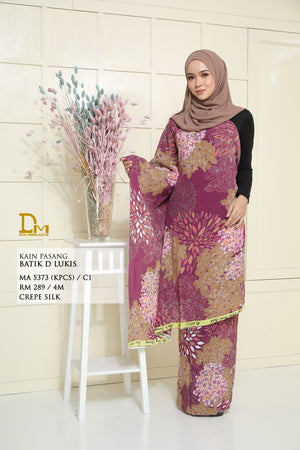 BATIK D LUKIS CREPE SILK MA 5373