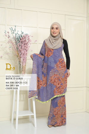 BATIK D LUKIS CREPE SILK MA 5381