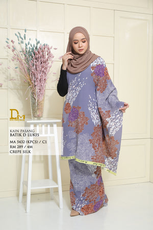 BATIK D LUKIS CREPE SILK MA 5432