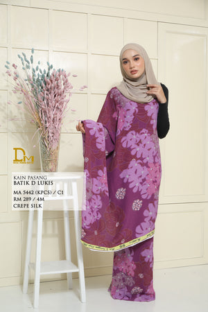 BATIK D LUKIS CREPE SILK MA 5442