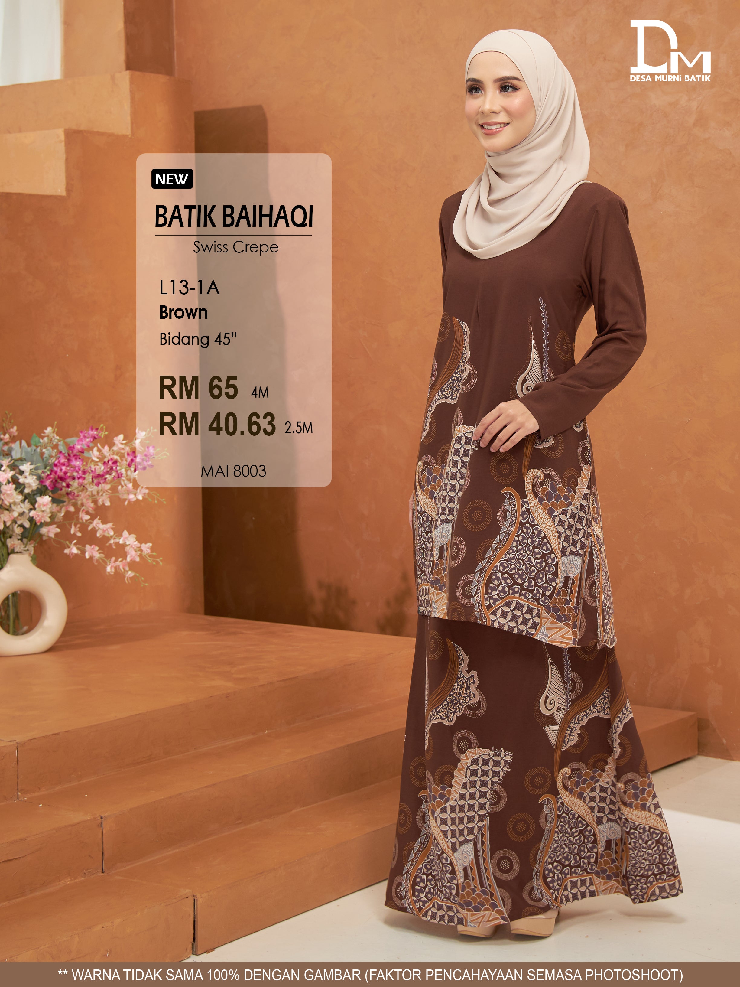 BAIHAQI L 13-1 BROWN