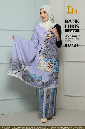 BATIK LUKIS MODEN CREPE MHD 03