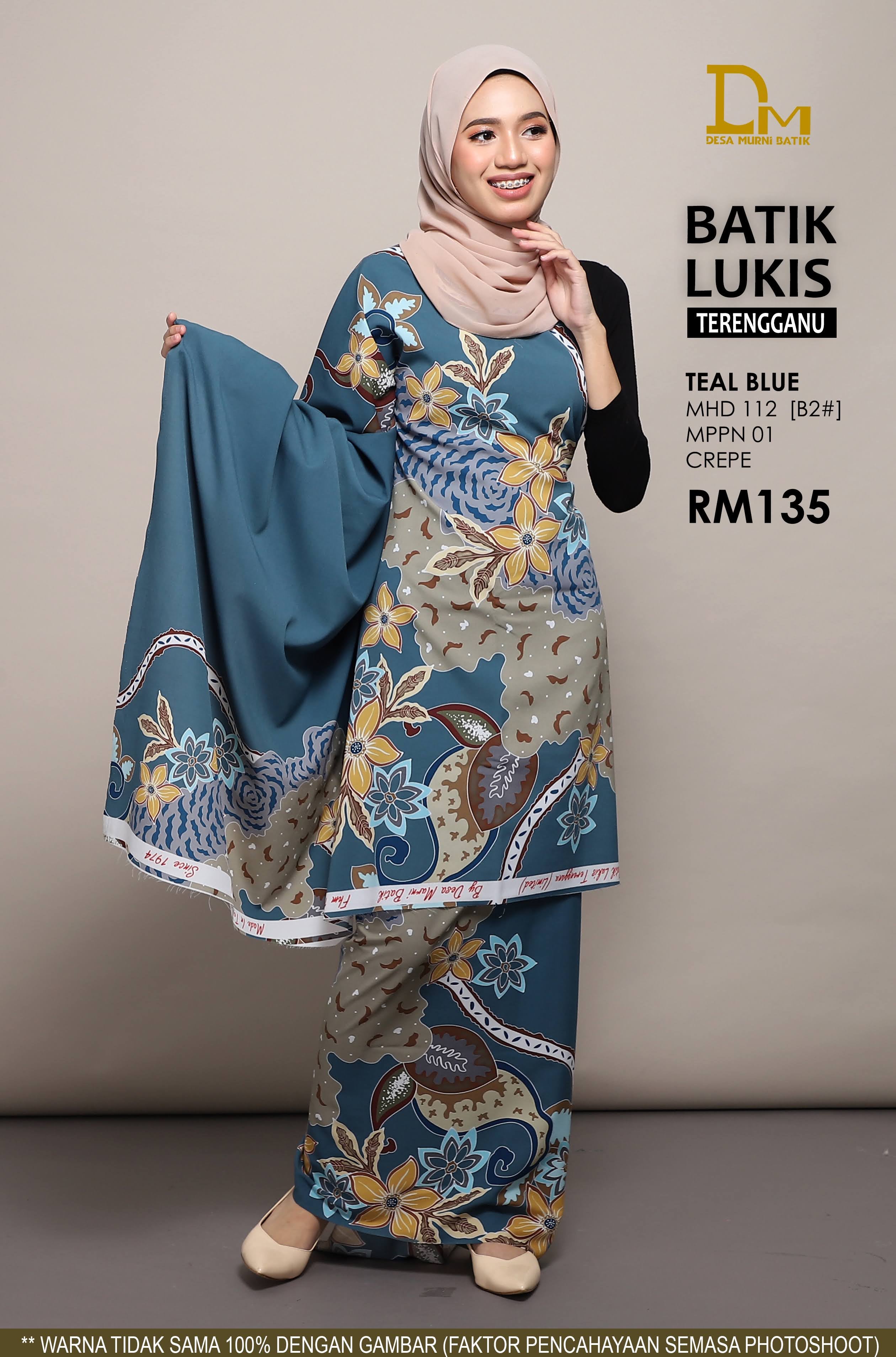 BATIK LUKIS TERENGGANU CREPE MHD 112