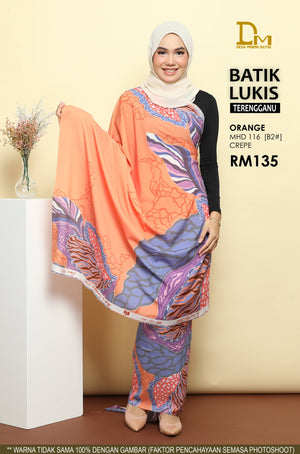 BATIK LUKIS TERENGGANU CREPE MHD 116