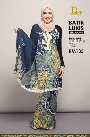 BATIK LUKIS TERENGGANU CREPE MHD 117