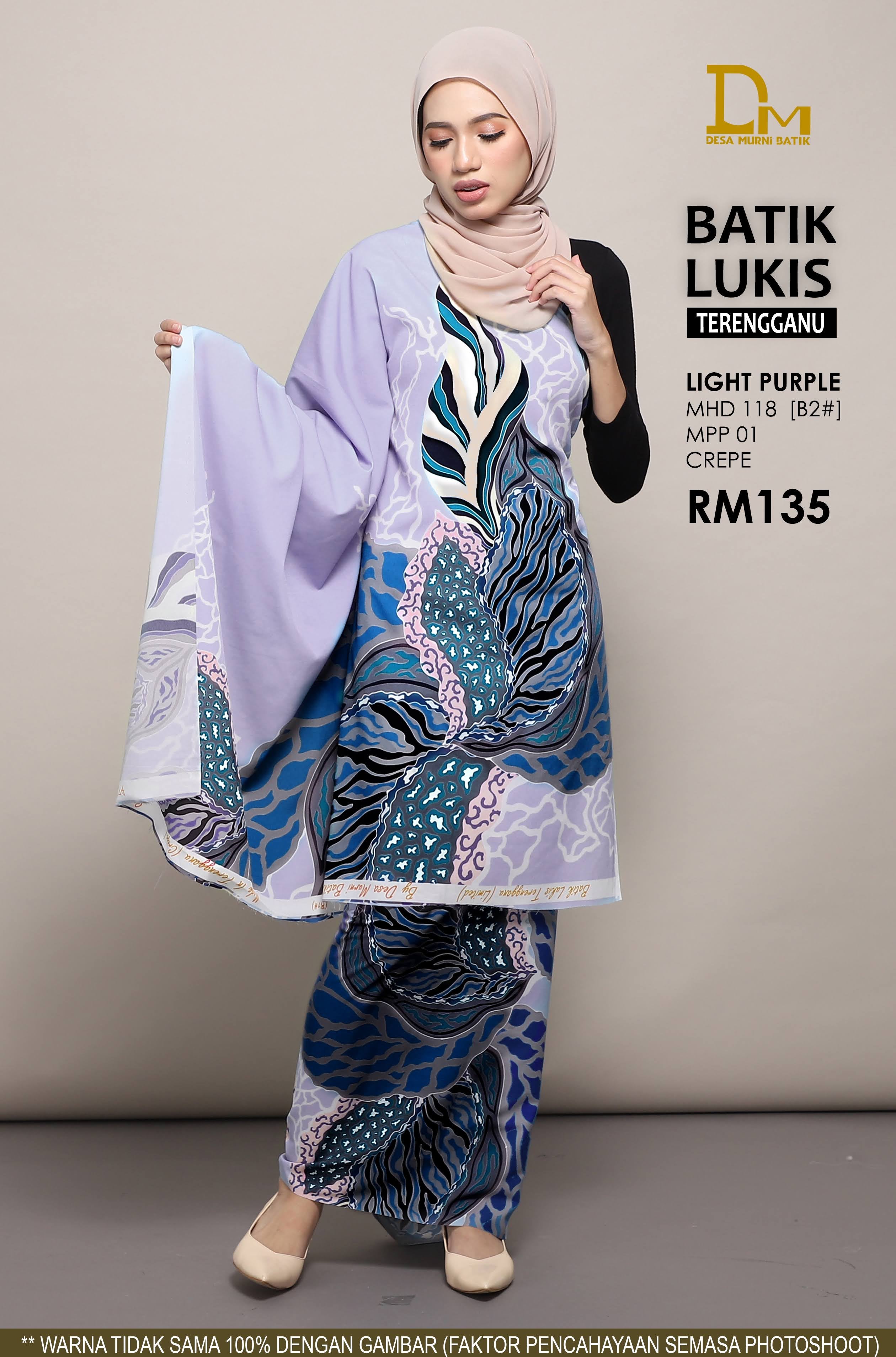 BATIK LUKIS TERENGGANU CREPE MHD 118