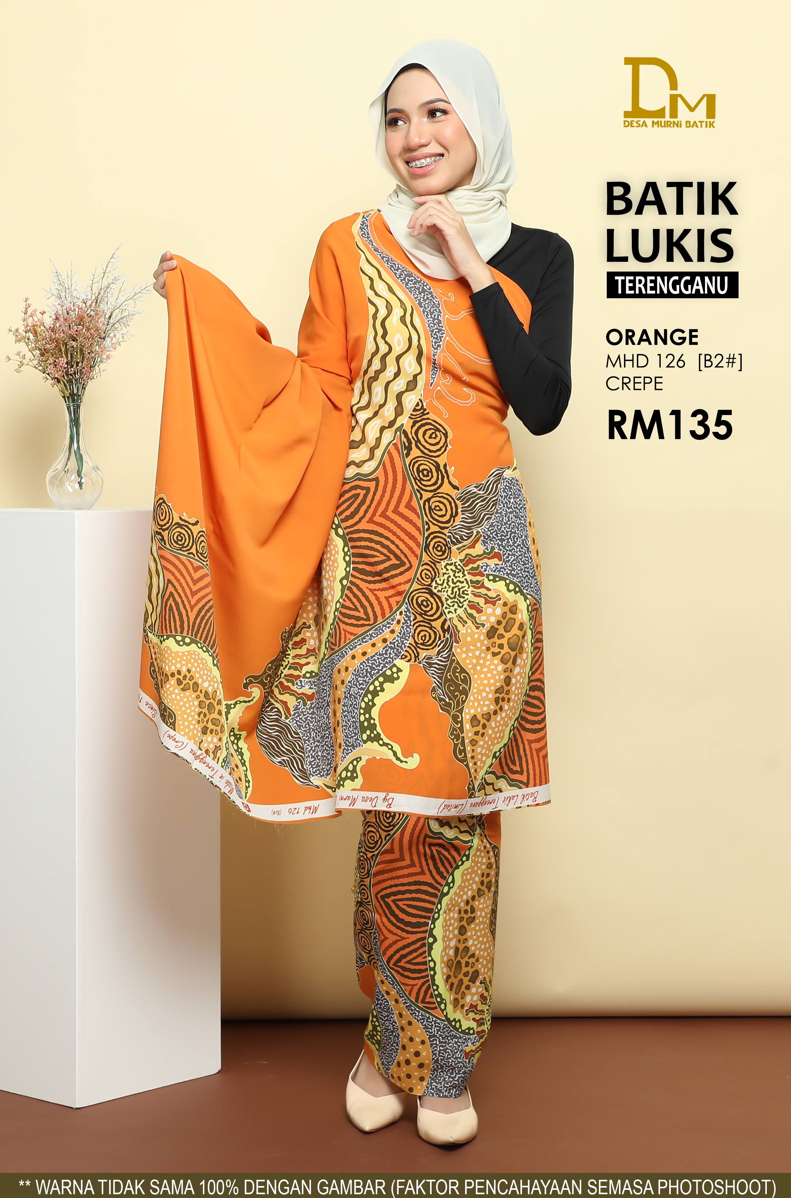 BATIK LUKIS TERENGGANU CREPE MHD 126