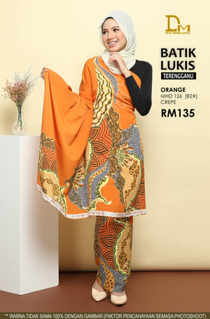 BATIK LUKIS TERENGGANU CREPE MHD 126