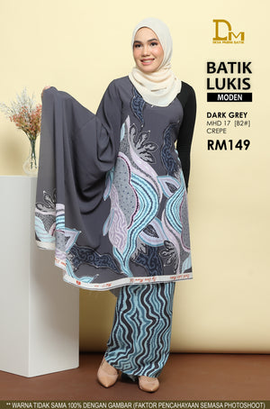 BATIK LUKIS MODEN CREPE MHD 17