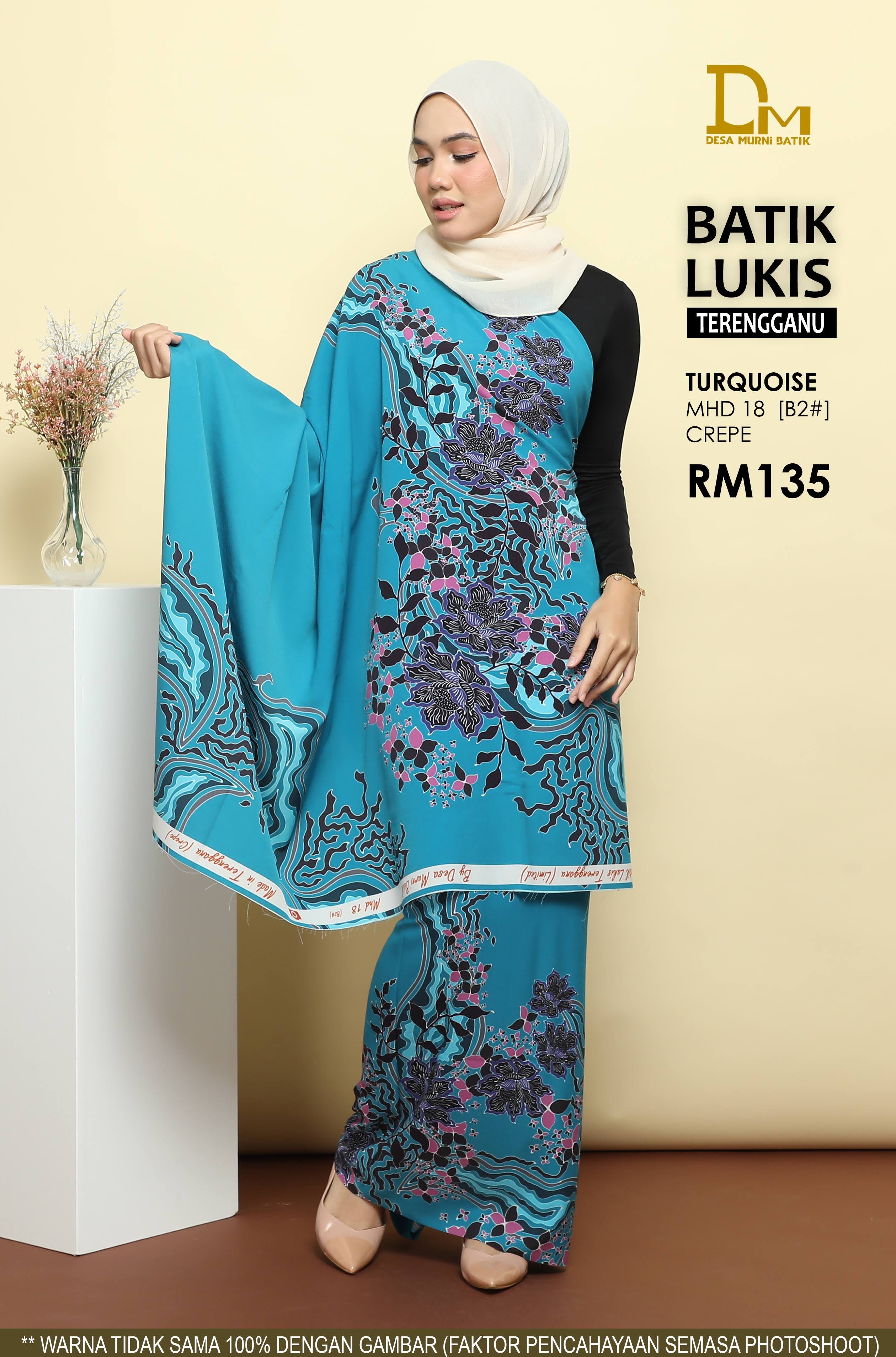 BATIK LUKIS TERENGGANU CREPE MHD 18