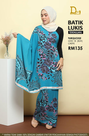 BATIK LUKIS TERENGGANU CREPE MHD 18