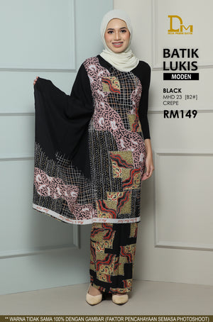 BATIK LUKIS MODEN CREPE MHD 23